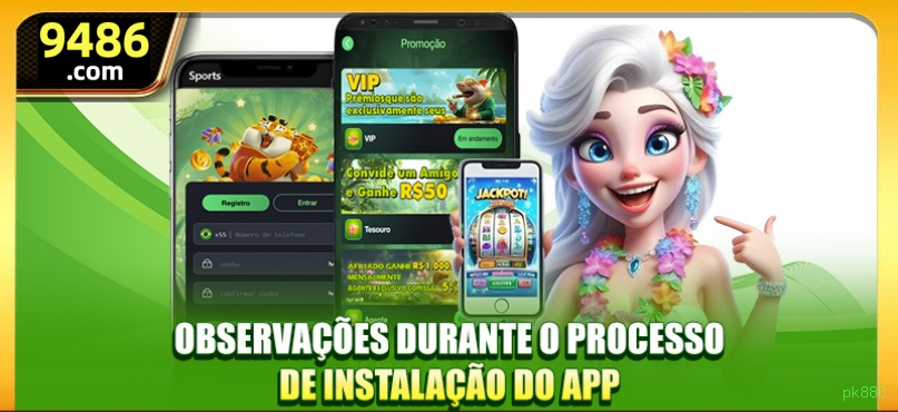 Configurações úteis dentro do app pk888